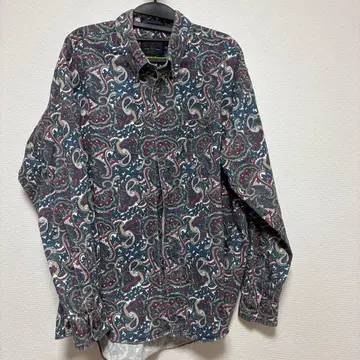 MEMBERS ONLY 페이즐리 무늬 긴팔 셔츠 XL/NC