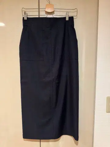 네이비 타이트 스커트 38