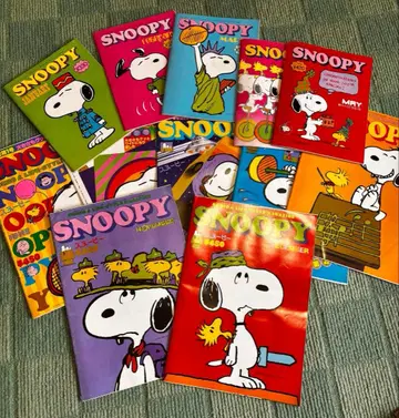 월간 스누피 잡지 Snoopy 중고 서적 쇼와 53년