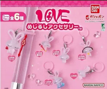 Love 메지루시 액세서리 전 6종 가챠 컴플리트 오오츠카 아이