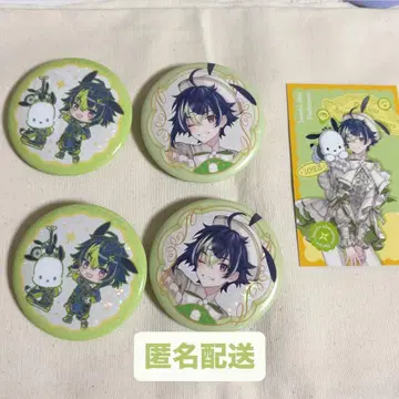 니지산지 Dytica 산리오 캔뱃지 이나미 라이 폴라로이드