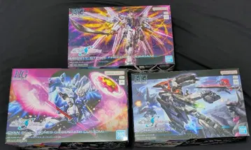 HG 건담 프라모델 3종 세트