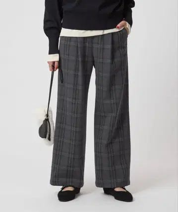 택 포함 새상품 green label relaxing 기모 팬츠 M