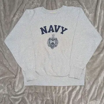 90s US NAVY 맨투맨 USA제 리버스 위브