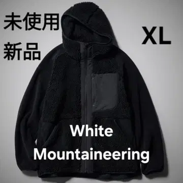 White Mountaineering 플리스 풀 집업 후드티