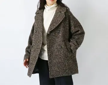 TICCA 티 트위드 피코트 24 가을/겨울