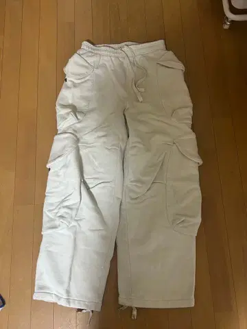 entire studios 카고 팬츠 화이트