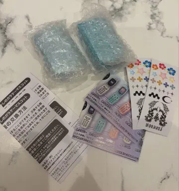 시프라 한정판 추억의 폴더폰 에메랄드 그린 라이트 블루