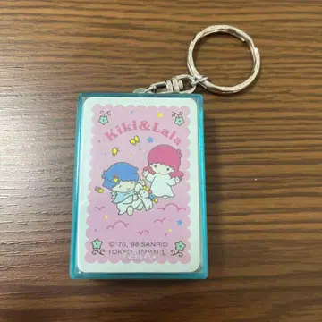 1998년 산리오 리틀트윈스타 키키라라 키링 카드놀이