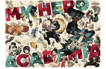 나의 히어로 아카데미아 원화전 포스터