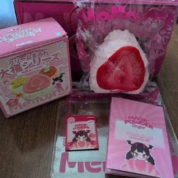 Mellojoy 크림 범벅 다이후쿠 시리즈 스트로베리 메로조이