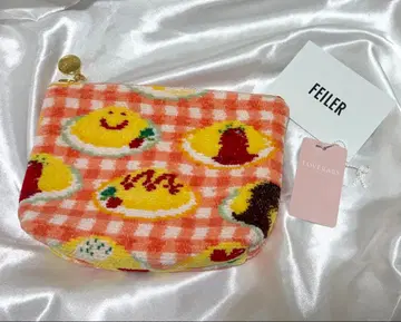 정품 새상품 FEILER 러브리바이페이러 해피 오므라이스 파우치