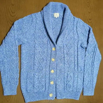 GREEN LABEL RELAXING 라이트 블루 가디건