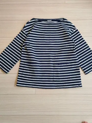 ORCIVAL 스트라이프 7부 소매 T셔츠