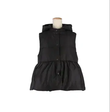 coba 후드 부착 다운 베스트