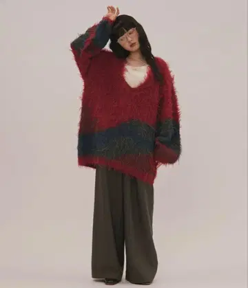 loinnuit nuance U넥 니트 넥 니트