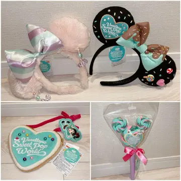 새상품 4점 바넬로피 머리띠 파우치 파르팔루자 디즈니