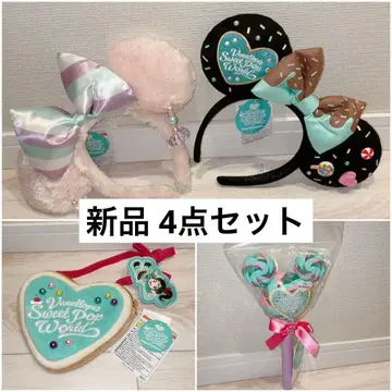 새상품 4점 바넬로피 머리띠 파우치 파르팔루자 디즈니