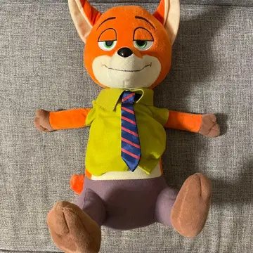 주토피아 닉 봉제 인형