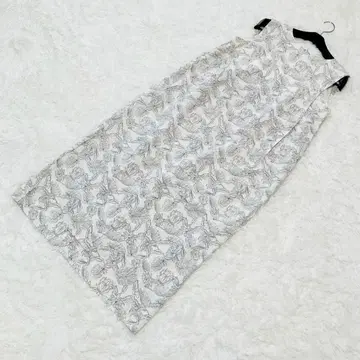 nano universe 롱 원피스 슬리브리스 보타니컬 리조트