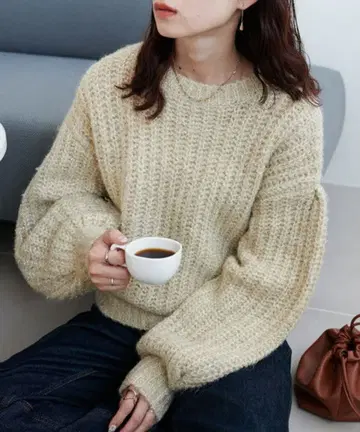 새상품급 discout 디스코트 라메  풀오버