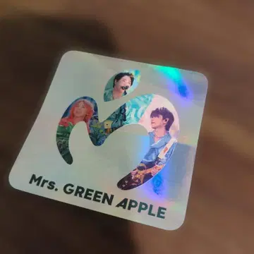 미세스 영화 티켓 특전 스티커