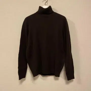 TOMORROWLAND tricot 다크 브라운 터틀넥 스웨터