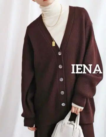 IENA 이에나  V넥 가디건 울