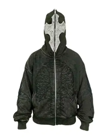 UNIZ SKELETON HOODIE 유니즈 후디