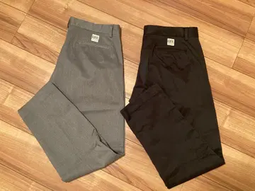 새상품급! KIFFE 와이드 테이퍼드 팬츠 2개 세트 XL 사이즈