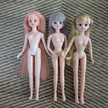 리카짱 인형 본체 3개 세트