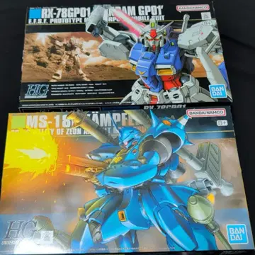 HG 캠퍼 & R-78GP01 건담 GP01