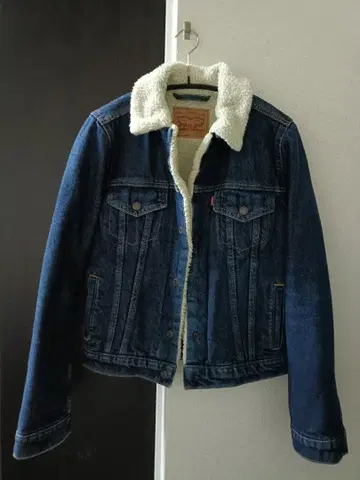 LEVI'S 보아 데님 자켓 S