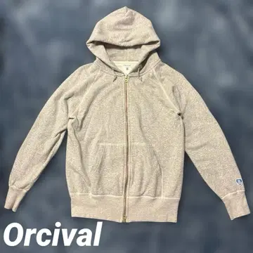 오르치발 ORCIVAL 그레이 풀 집업 후드티 3 여성용 L 상당