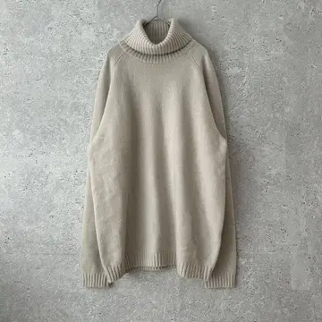 BEAUTY&YOUTH 울 캐시미어 터틀 니트