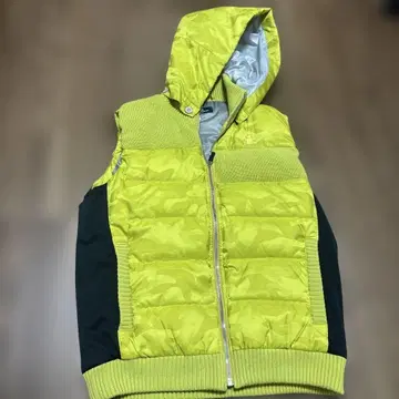 Munsingwear 후드 부착 다운 베스트 L 사이즈