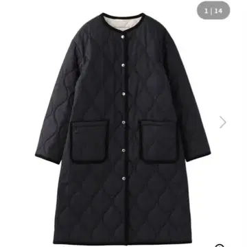 MACKINTOSH PHILOSOPHY 네이비 퀼팅 코트