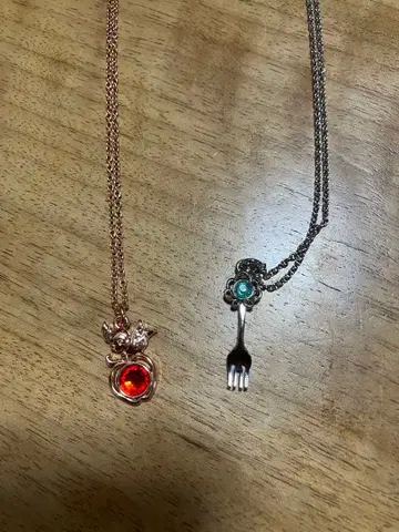 디즈니 프린세스 Secret Necklace 2세트 목걸이