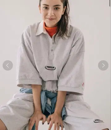 FRO CLUB 그레이 피케 셔츠 freaks store 콜라보