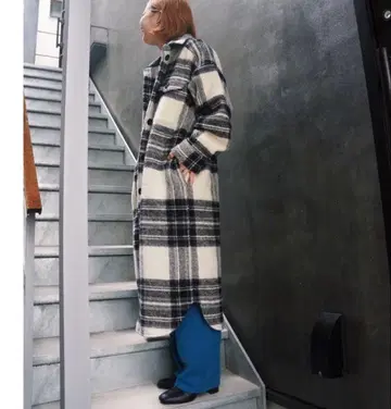 [ H ] original cpo check coat