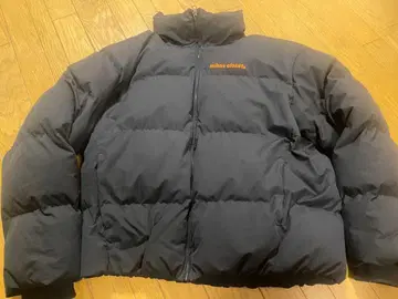 블랙 다운 자켓 L