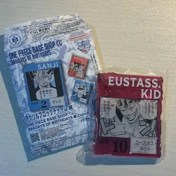 ONEPIECE BASE SHOP 복권 아크릴 블록 참 키드