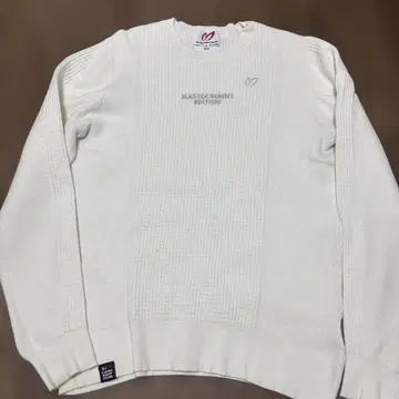 MASTER BUNNY EDITION 화이트 스웨터 5