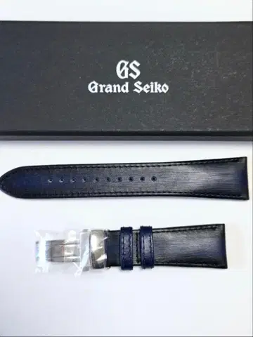 Grand Seiko 네이비 가죽 스트랩