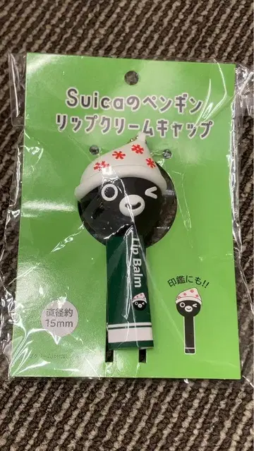 Suica 펭귄 립 크림 캡