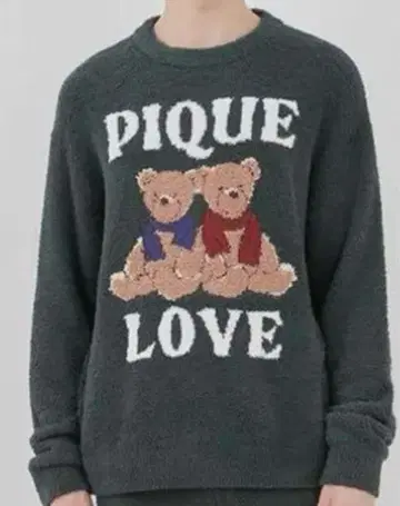 젤라또피케 남성용 베어 LOVE 미사용 새상품 정가 8910엔 쇼핑백