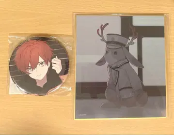 MILGRAM 밀그램 온라인 복권 후타 캔뱃지 자칼로프 색지