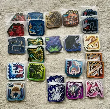 몬스터 헌터 20th Anniversary 캐릭터 마그넷