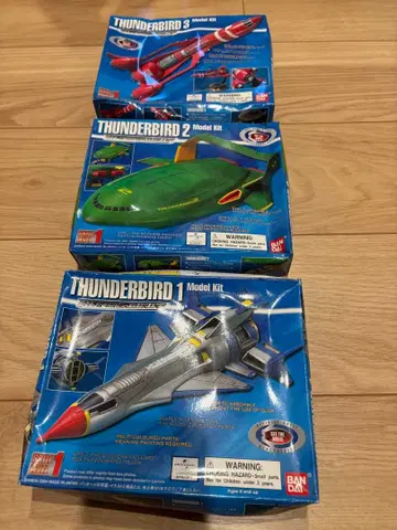 반다이 썬더버드 1호 2호 3호 모델 키트