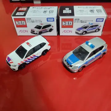 토미카 이온 해외 경찰 순찰차 2대 세트